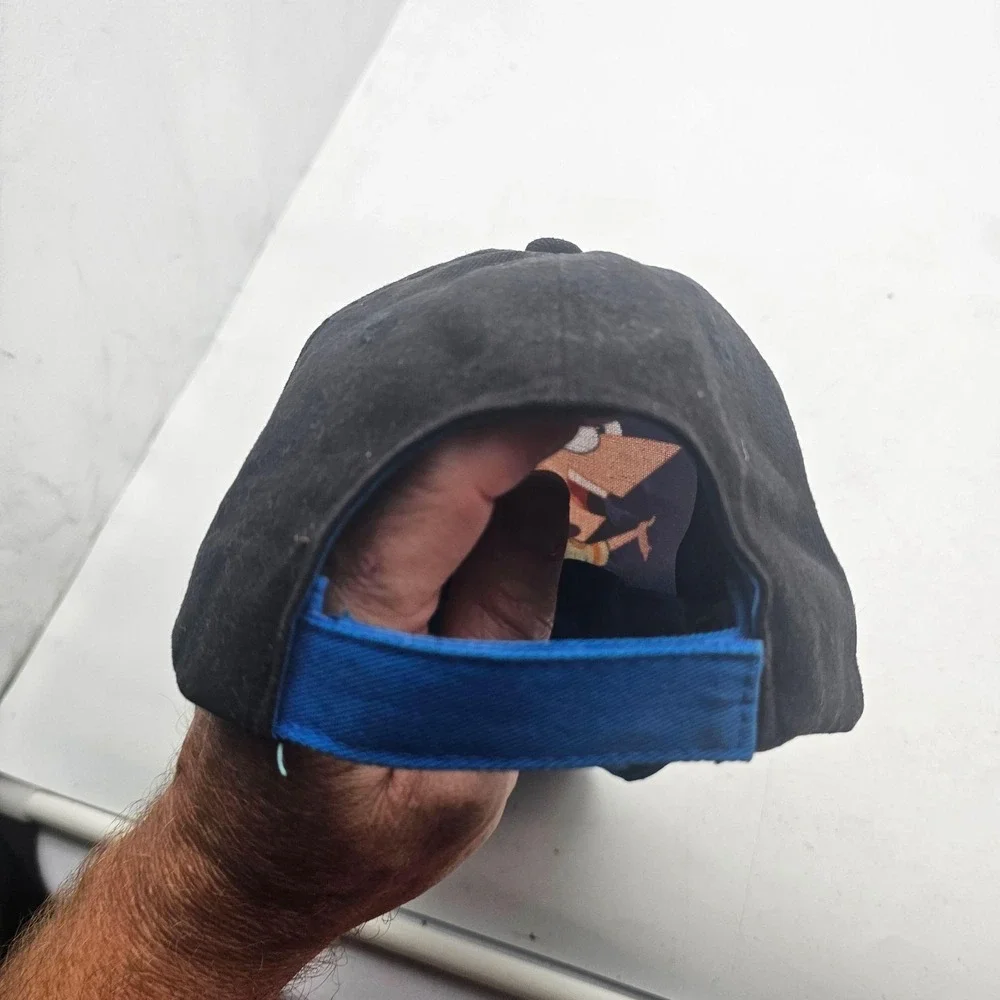 Disney Parks Phineas And Ferb Hat Cap Strap Back Boys One Size Blue Adjustable